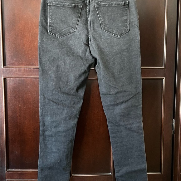 Dear John High Rise Gisele Skinny Jean - Color Black Size 26 - Picture 9 of 9